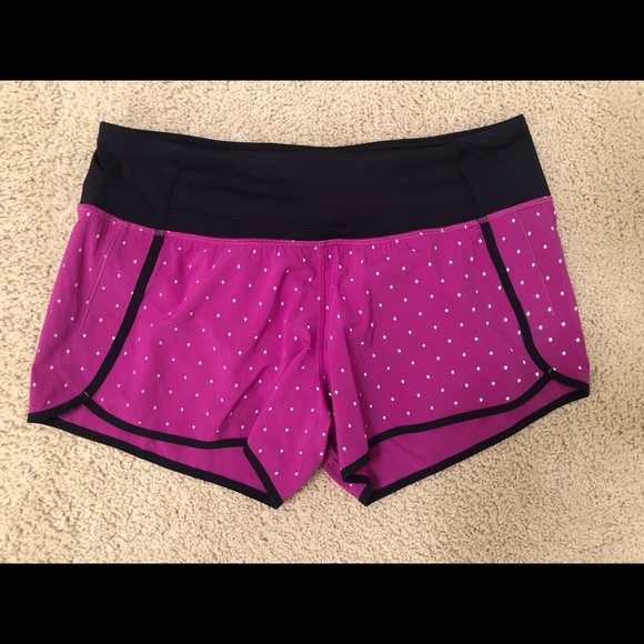 lululemon athletica Pants - Lululemon run times reflective shorts size 8